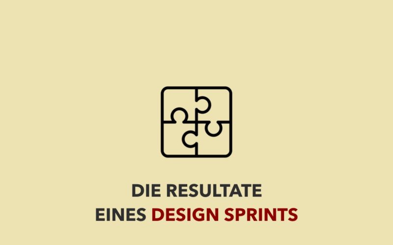 Design Sprint Ergebnisse